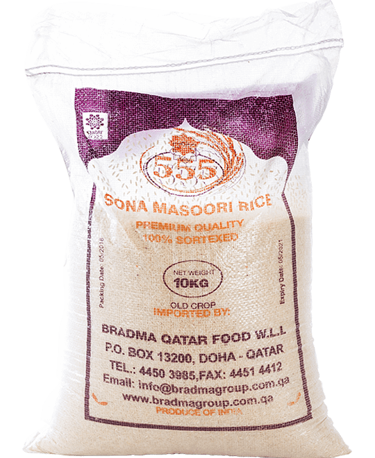 555 Permium Sona Masoori Rice