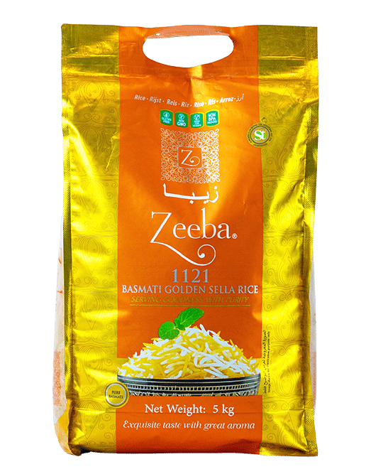 Zeeba Basmathi Golden Sella Rice